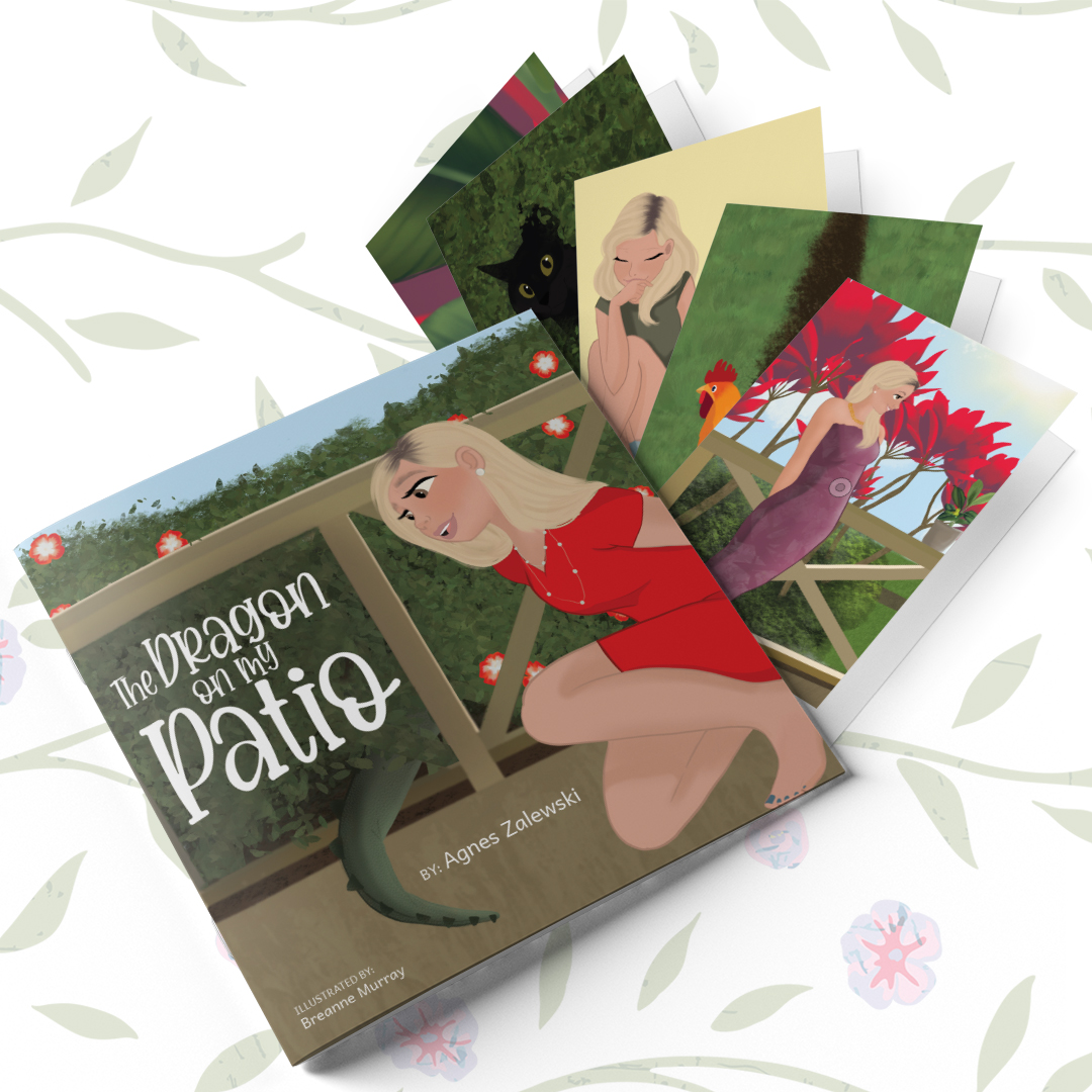 The Dragon on my Patio Book & Greeting Cards